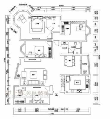 190个平方工字房设计图-第1张图片-室内构图家装