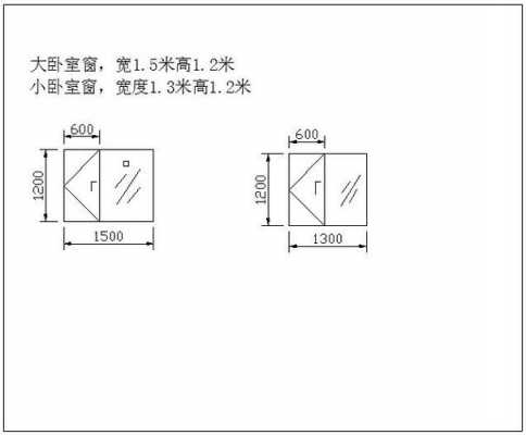 横向长窗设计图（横向长窗尺寸）-第2张图片-室内构图家装