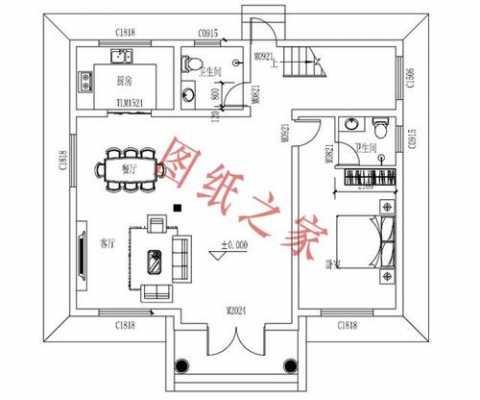  96平方造房子设计图「96平方米房子设计图自建房」-第2张图片-室内构图家装