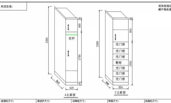 包含2米8宽衣柜设计图的词条-第3张图片-室内构图家装