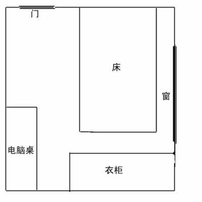 6坪房间摆放设计图_6坪是多大-第1张图片-室内构图家装