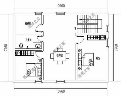 11米宽15米长自建房怎么设计图纸-第2张图片-室内构图家装