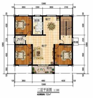 房子设计图150平方米怎么画 房子设计图150平方米-第1张图片-室内构图家装