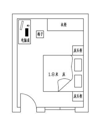 十平房间设计图_十平房间设计图纸-第1张图片-室内构图家装