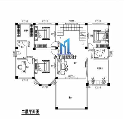 小别墅设计图纸平面图-第2张图片-室内构图家装