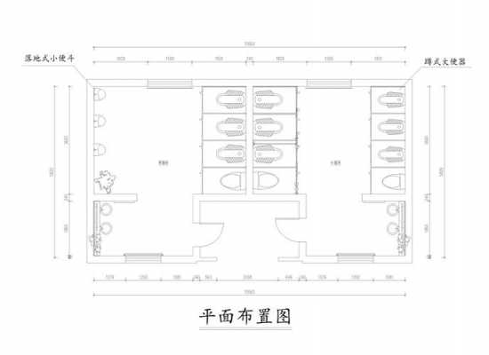 包含男女厕所空间设计图的词条-第1张图片-室内构图家装