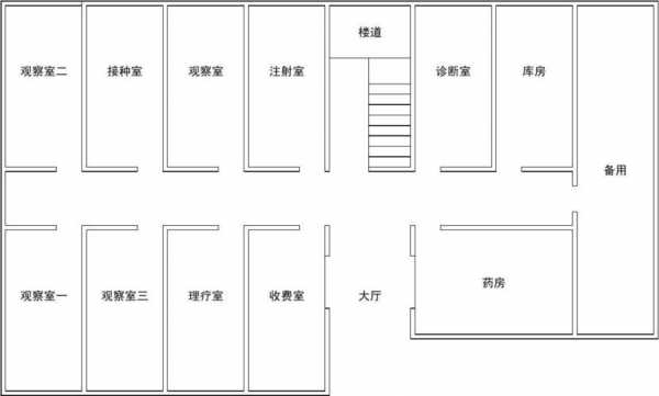 60平米卫生室设计图-第2张图片-室内构图家装