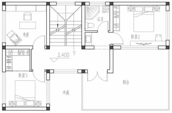 6米乘6米房子设计图（6米x8米房屋设计图）-第1张图片-室内构图家装