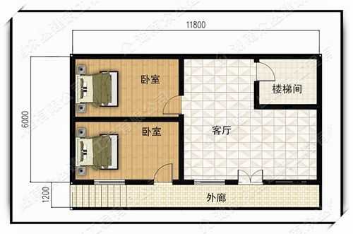 6米乘6米房子设计图（6米x8米房屋设计图）-第2张图片-室内构图家装