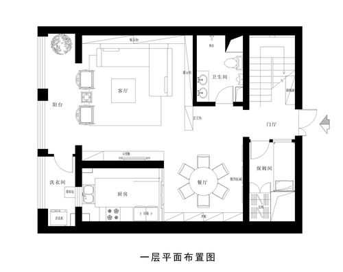 二百平方套房设计图-第1张图片-室内构图家装