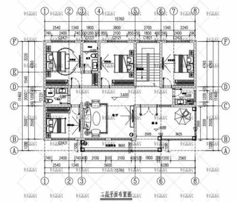 别墅cad设计图尺寸,别墅cad设计图高清 -第3张图片-室内构图家装