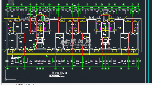 单元楼建筑结构图-第1张图片-室内构图家装