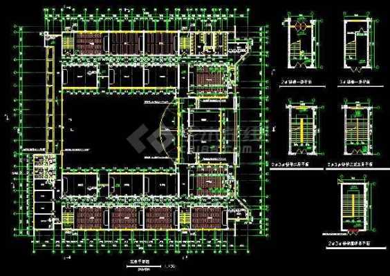 教学楼工程设计图怎么画-教学楼工程设计图-第3张图片-室内构图家装