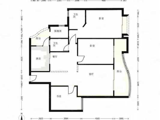 加州花园a3设计图_加州花园户型-第3张图片-室内构图家装