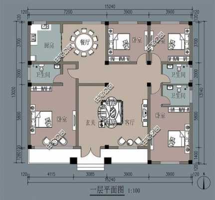 两家合修平房设计图（两家合修平房设计图片大全）-第3张图片-室内构图家装