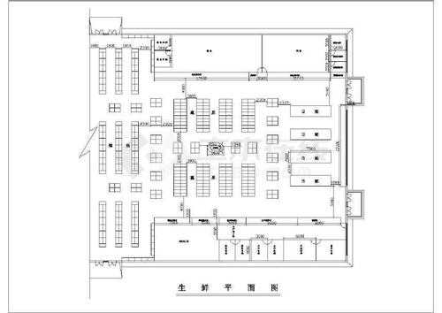 工地超市设计图纸-工地超市设计图-第2张图片-室内构图家装