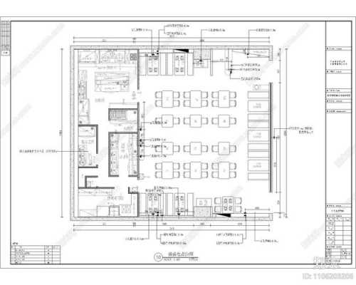  小店餐饮设计图「小餐饮店平面设计图」-第1张图片-室内构图家装