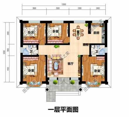 农村5间厢房设计图（农村五间房子装修效果图）-第3张图片-室内构图家装