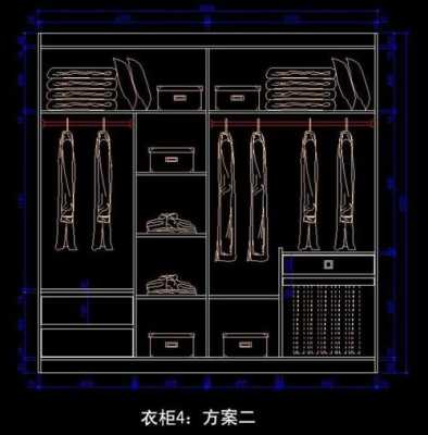 六门衣柜设计图尺寸,六门衣柜内部设计图 -第2张图片-室内构图家装