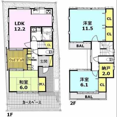 日本一户建屋内设计图_日本一户建户型图 设计图-第3张图片-室内构图家装