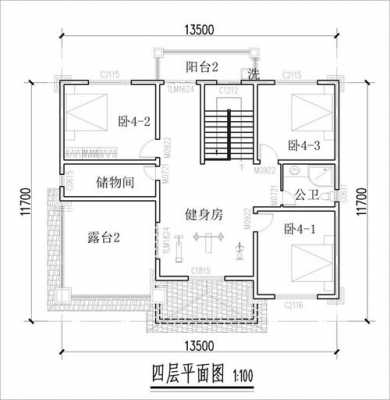 四层楼平面设计图怎么画-四层楼平面设计图-第1张图片-室内构图家装