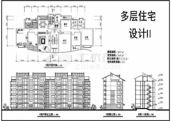 建筑设计平面图纸 建筑设计图平面图排版-第2张图片-室内构图家装