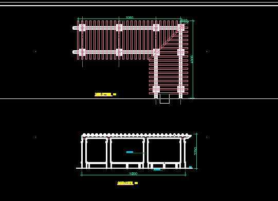 廊架平面图片 廊架平面设计图-第2张图片-室内构图家装