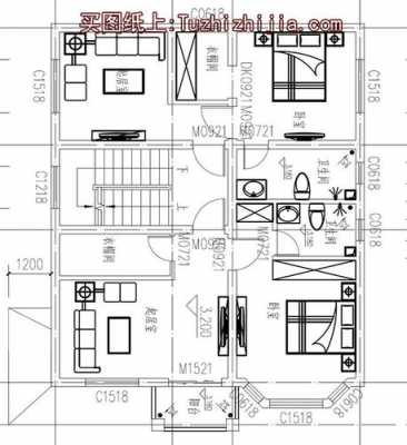  四层90平米楼房设计图「四层90平米楼房设计图片」-第1张图片-室内构图家装