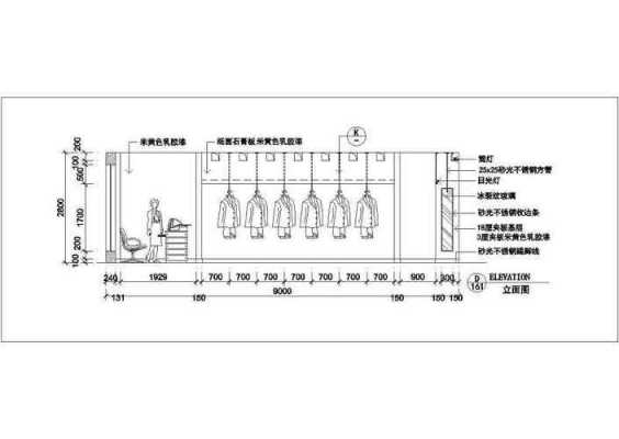  服装店平面图怎么设计图「服装店平面图立面图」-第3张图片-室内构图家装