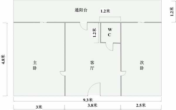 65平方房子怎么设计比较好-65平方房子主体设计图-第2张图片-室内构图家装