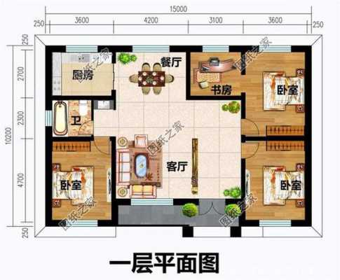 10万一层楼房设计图,十万能建一层多少平左右 -第1张图片-室内构图家装