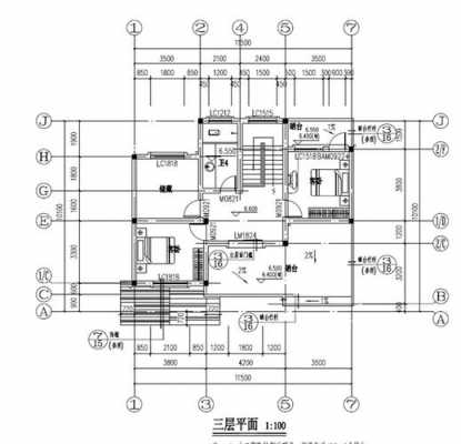  cad房屋设计图1010「cad房屋设计图完整图纸」-第3张图片-室内构图家装