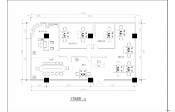 双人办公室布置 双人办公室布局设计图-第2张图片-室内构图家装