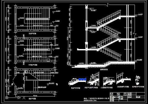 民用建筑楼梯设计图（民用建筑楼梯的组成包括）-第3张图片-室内构图家装