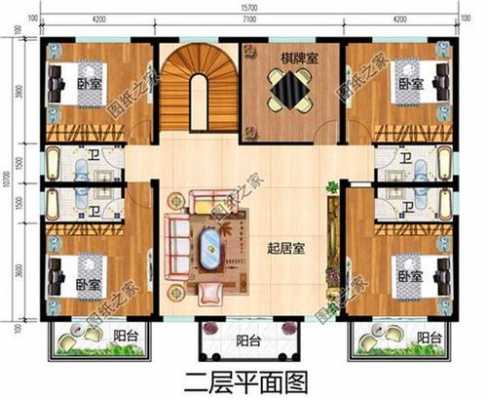 五屋楼房外观设计图,房屋五间设计图平面图 -第3张图片-室内构图家装