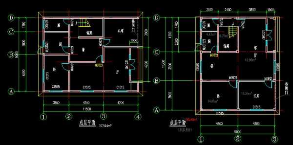 2间地基是多大 两间地基房子设计图-第2张图片-室内构图家装