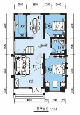 自建房设计图120平方-自建房设计图20米-第3张图片-室内构图家装