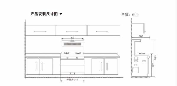 集成灶设计图平面图（集成灶图解）-第2张图片-室内构图家装