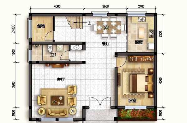 现代农村建房屋设计图（现代农村房子设计图）-第3张图片-室内构图家装