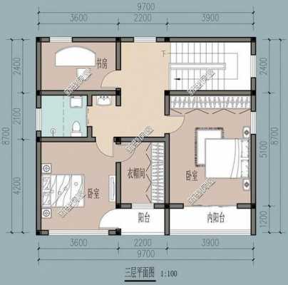 长19米宽9米房屋设计图_长19米宽9米自建房设计图-第3张图片-室内构图家装