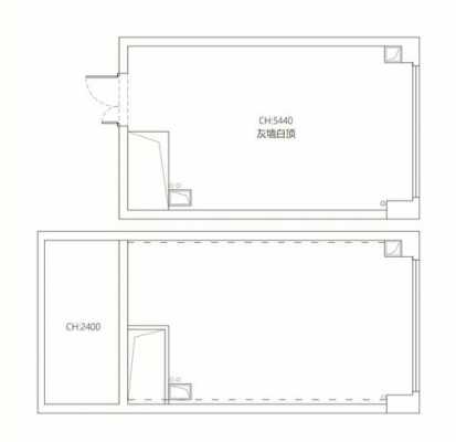 复式室内平面设计图-第2张图片-室内构图家装