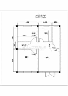 70平农村平房设计图纸-第3张图片-室内构图家装