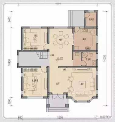 农村自建房厨房布局图 农村自建房餐厅与厨房设计图-第3张图片-室内构图家装