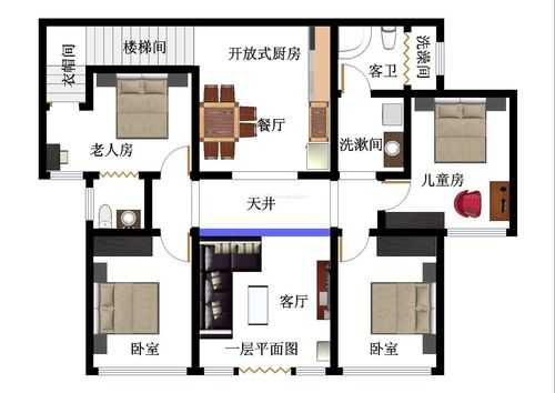  房厔设计图「房屋设计图卧室图片欣赏」-第1张图片-室内构图家装