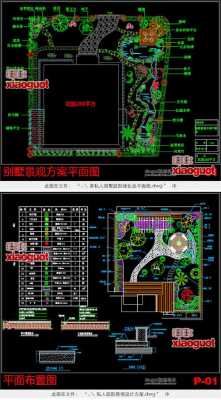 景观中庭院景观设计图,景观庭院平面图 -第3张图片-室内构图家装