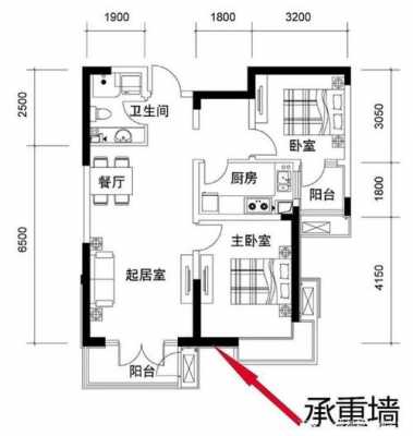 房屋平面图哪些墙能敲-第3张图片-室内构图家装