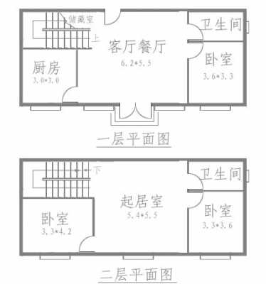 5x10米房屋设计图,5x12米的房屋设计 -第2张图片-室内构图家装