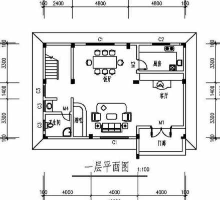 72平自建房设计图大全-72平自建房设计图-第3张图片-室内构图家装