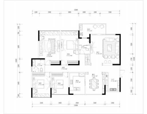  1710平方房子设计图「170平方房屋设计图」-第1张图片-室内构图家装