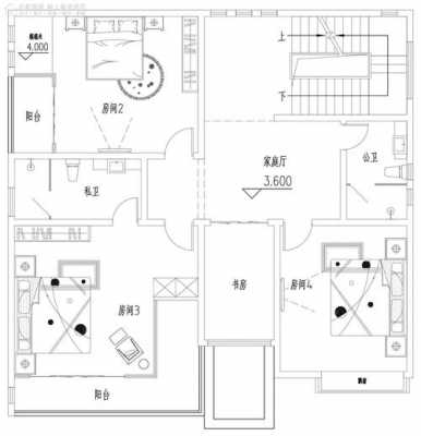 自建别墅户型设计图-第3张图片-室内构图家装